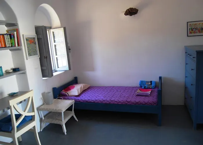 Palm Tree House With Beautiful View - 4 Persons Emporio (Santorini)