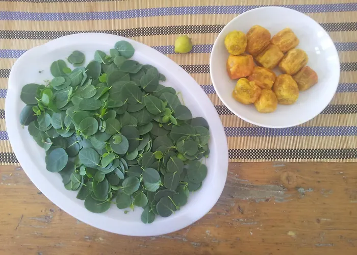 Palm Tree House With Beautiful View - 4 Persons Emporio (Santorini)